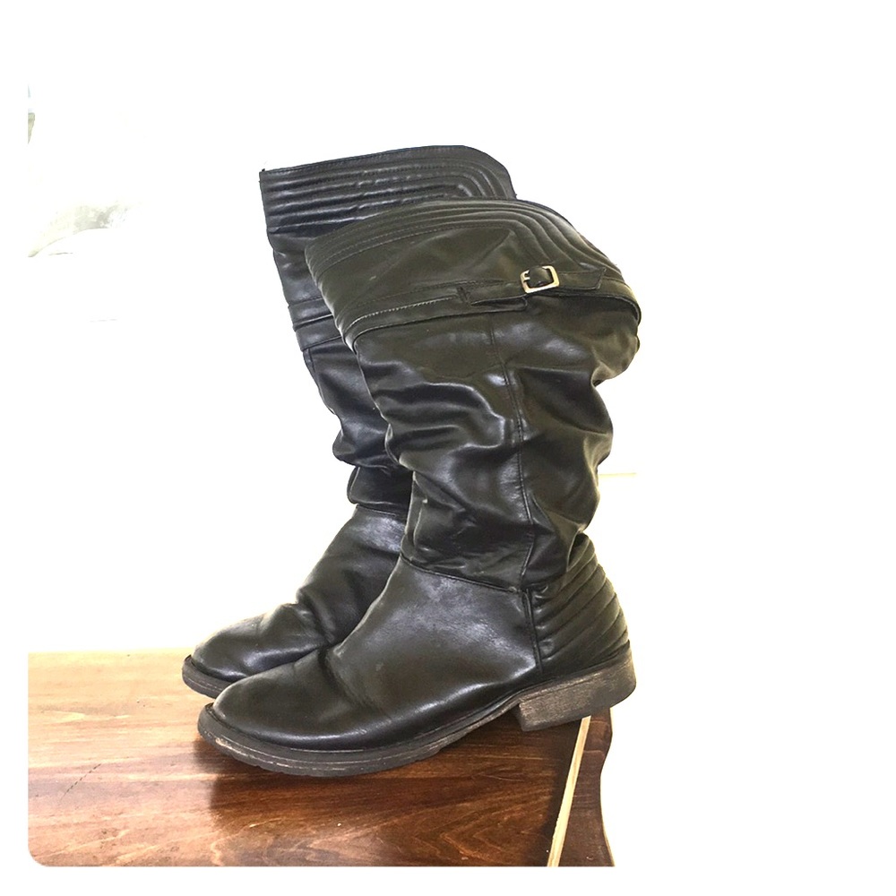 Fall black boots